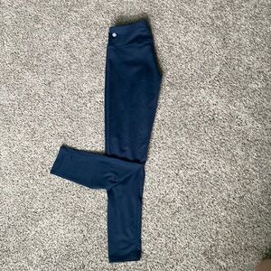 Navy dark blue kids Zella leggings!